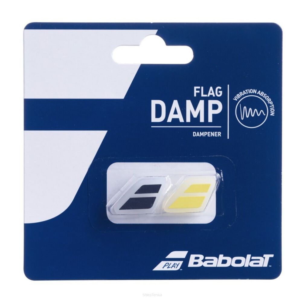 Tłumik Wibrastop Babolat Flag Damp czarno/żółty