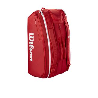 Torba tenisowa thermobag Wilson Super Tour x15 czerwona