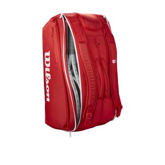 Torba tenisowa thermobag Wilson Super Tour x15 czerwona