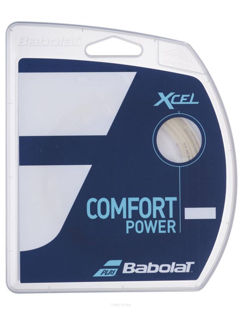 Naciąg tenisowy Babolat Xcel COMFORT POWER 1,30 biały