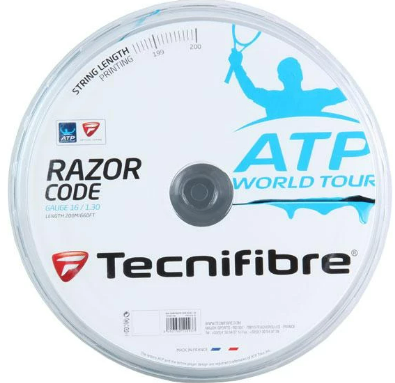 Naciąg tenisowy Tecnifibre Razor Code 1.25 niebieski