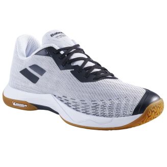 Buty do badmintona/squasha Babolat Shadow Spirit 2 biało-czarne