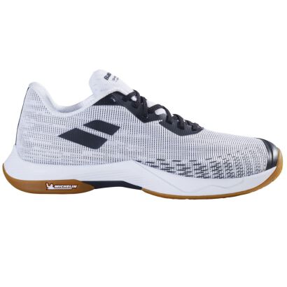 Buty do badmintona/squasha Babolat Shadow Spirit 2 biało-czarne