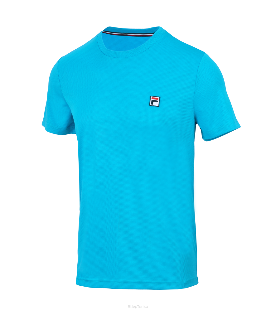 Koszulka tenisowa Fila T-shirt Dani niebieska