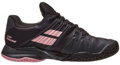 Buty tenisowe damskie Babolat Propulse Fury AC black/geranium pink