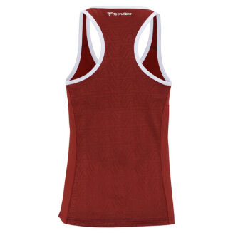 Top damski Tecnifibre Team Tank bordowy