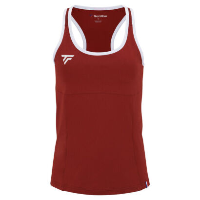 Top tenisowy Tecnifibre Team Tank bordowy