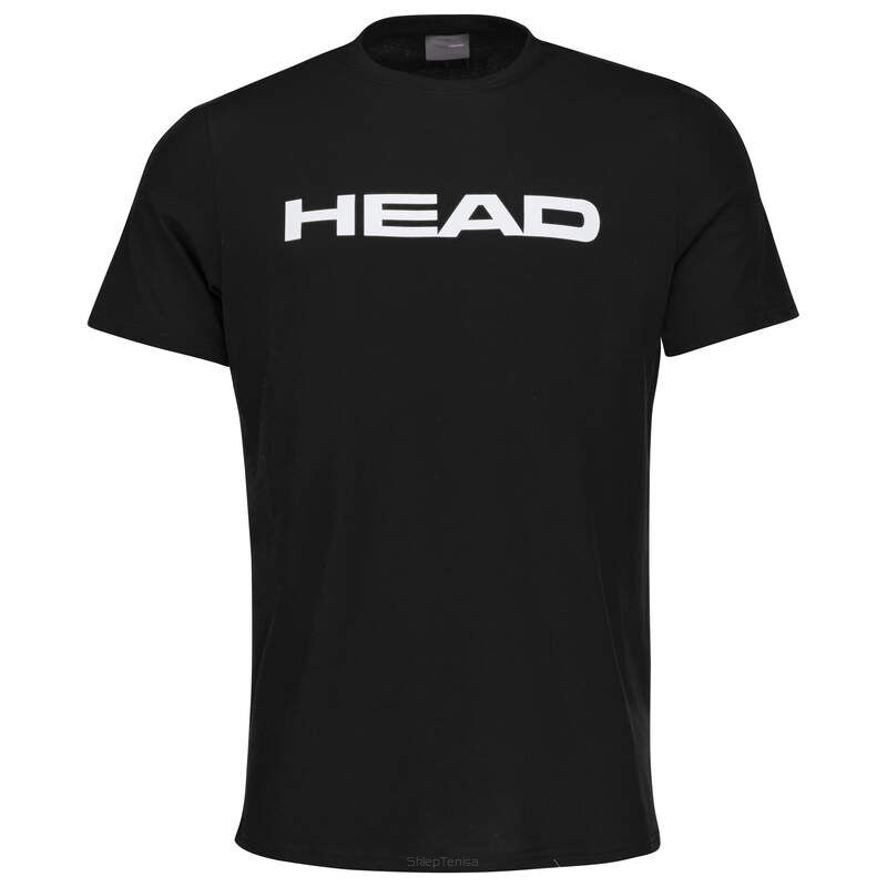 T-shirt tenisowy męski Head Club Basic - czarny