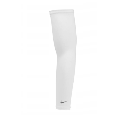 Rękawy tenisowe Nike Dri-Fit UV Sleeves białe x2