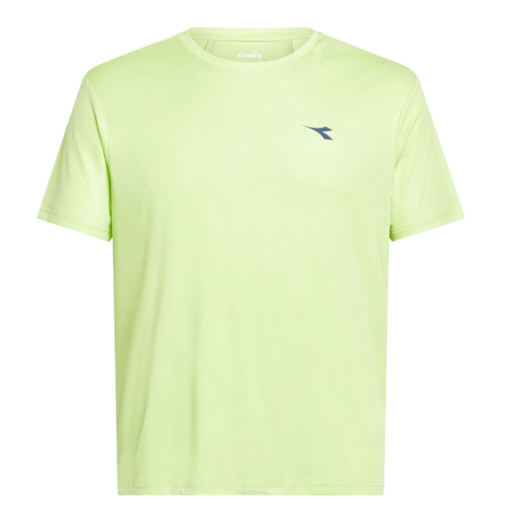 Koszulka tenisowa Diadora SS T-shirt Tennis żółta