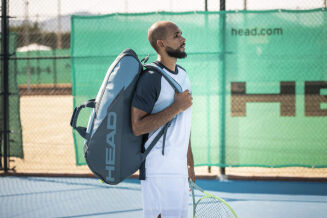 Torba tenisowa Tour Racquet Bag M cyan blue