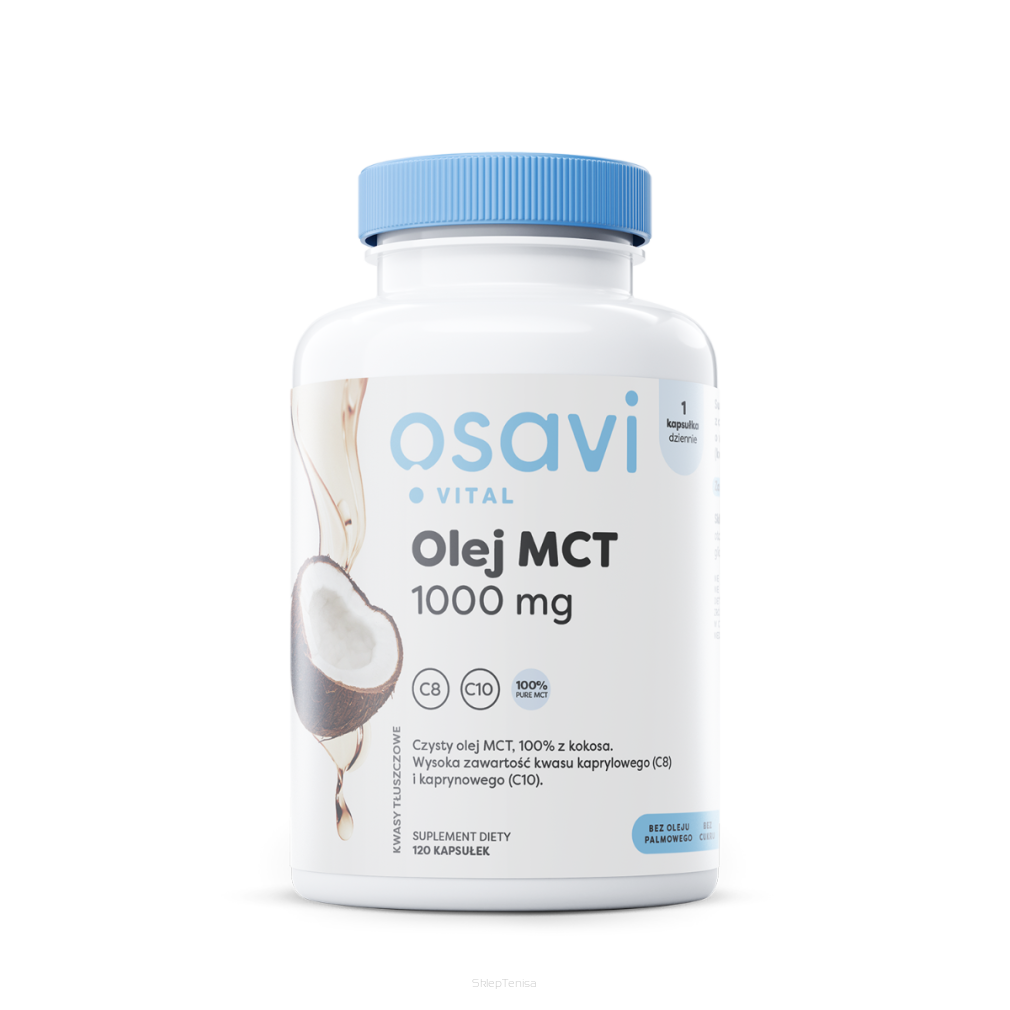 Osavi Olej MCT 1000mg 120kapsułek