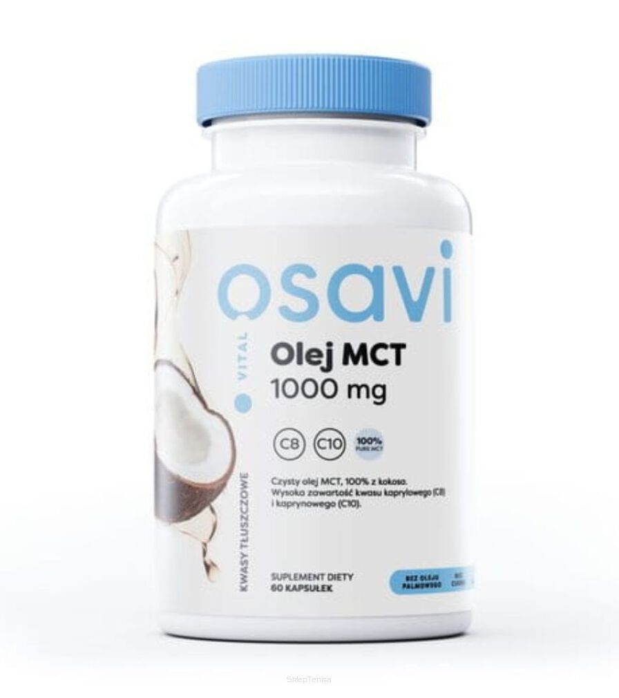 Osavi Olej MCT 1000mg 120kapsułek