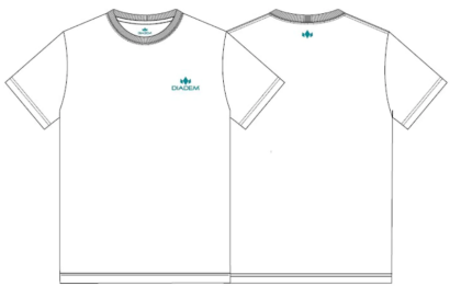 Koszulka tenisowa Diadem Men's Team Shirt biała