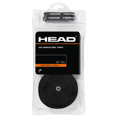 Owijki tenisowe wierzchnie Head Prestige Pro x30 czarne