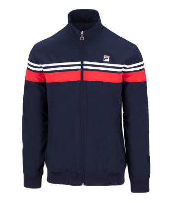 Bluza tenisowa Fila Jacket Bruno granatowa