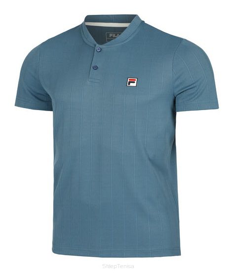 Koszulka tenisowa Fila T-shirt Addison niebieska