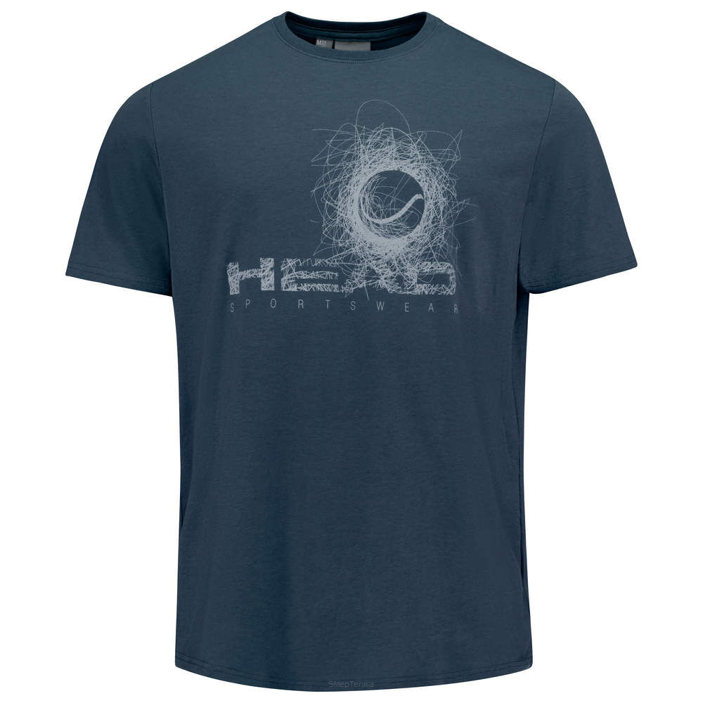 Koszulka tenisowa Head Vision T-shirt men granatowa