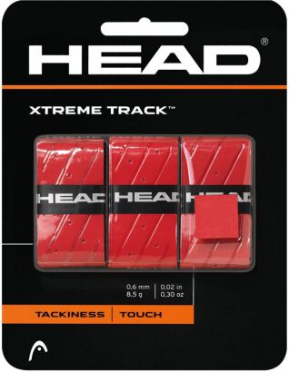 Owijki tenisowe wierzchnie Head XTREME TRACK czerwone