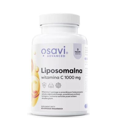 Osavi Liposomalna Witamina C 1000mg 60 kapsułek