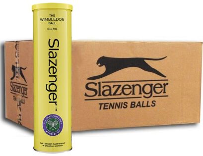 Piłki tenisowe/Karton Slazenger The Wimbledon Ball 18x4B