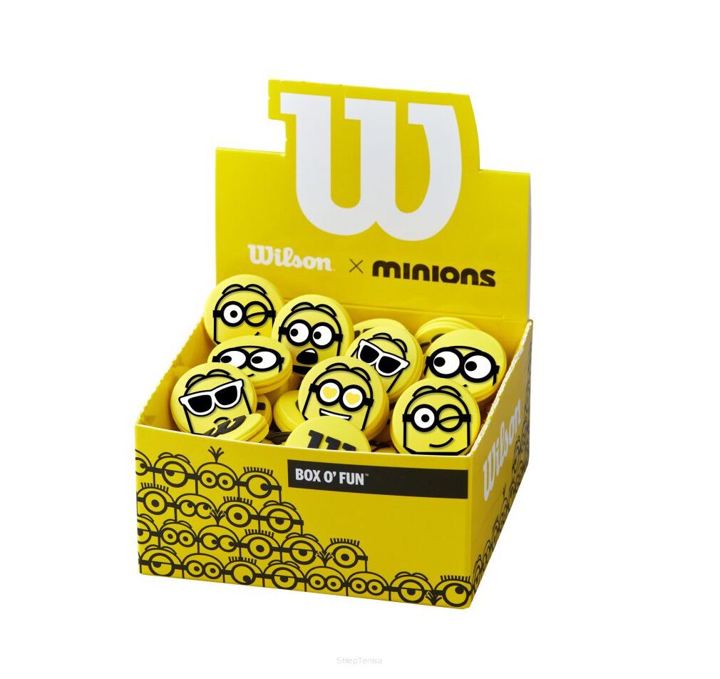 Tłumiki tenisowe Wibrastop Wilson Minions 50 sztuk