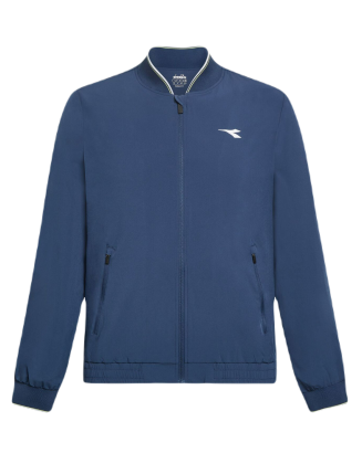 Bluza tenisowa Diadora FZ Jacket Icon granatowa