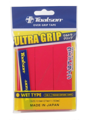 Owijka wierzchnia Toalson Ultra Grip 3P - czerwona