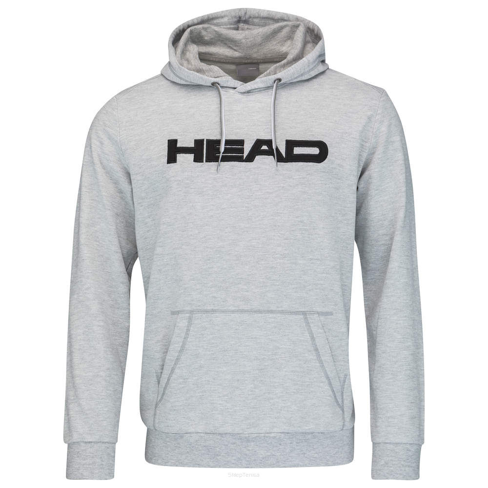 Bluza tenisowa Head Club Byron Hoodie Men szara