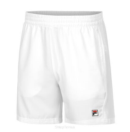 Spodenki tenisowe Fila Shorts Leo białe