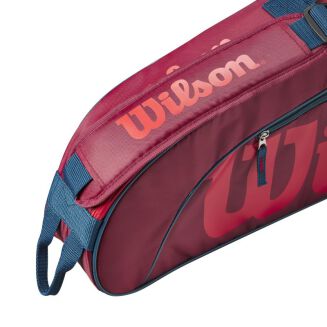 Torba tenisowa Wilson juniorska Racket Bag - czerwona