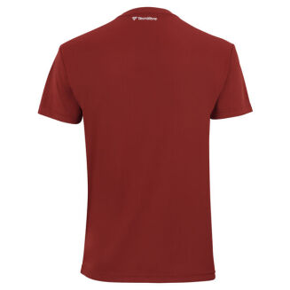 Koszulka tenisowa Tecnifibre Tech Tee bordowa