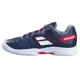 Buty tenisowe Babolat SFX3 AC - Black/Red