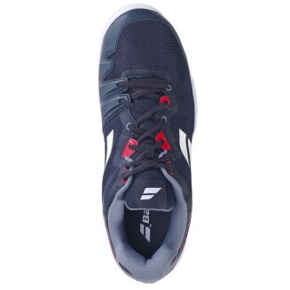 Buty tenisowe Babolat SFX3 AC - Black/Red