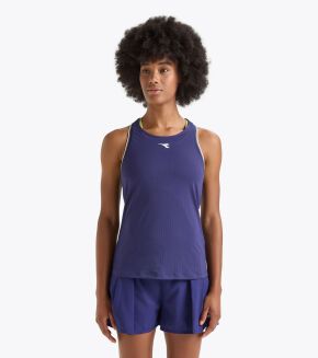 Top tenisowy Diadora Tank Icon granatowy