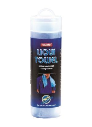 Ręcznik tenisowy Tourna Liqui Towel niebieski