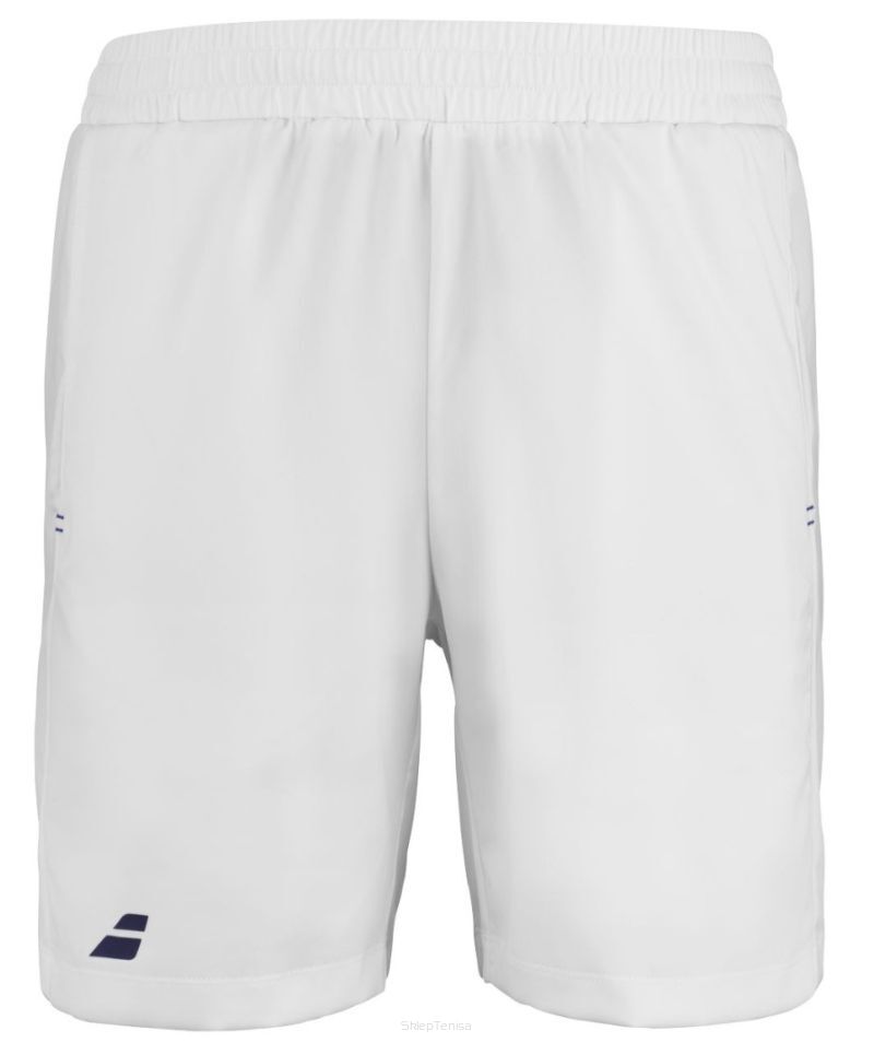 Spodenki tenisowe Babolat Play Short Men 2024 białe