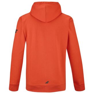 Bluza tenisowa Babolat Exercise Hood Sweat czerwona