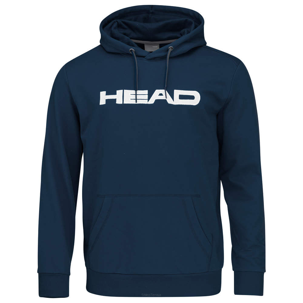 Bluza tenisowa Head Club Byron Hoodie Men ciemnoniebieska