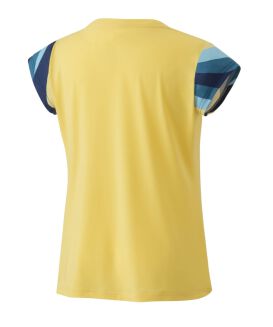 Koszulka tenisowa Yonex AO Crew Neck żółta