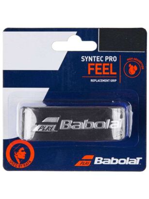 Owijka Bazowa Babolat SYNTEC PRO FEEL czarno/srebrna