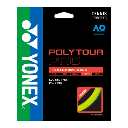 Naciąg tenisowy Yonex Poly Tour Pro 1.20 - żółty