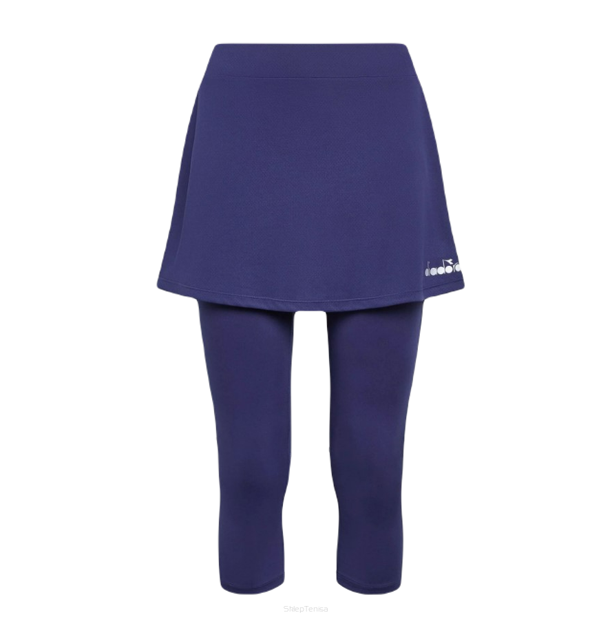 Spódniczka tenisowa z legginsami Diadora Power Skirt granatowa