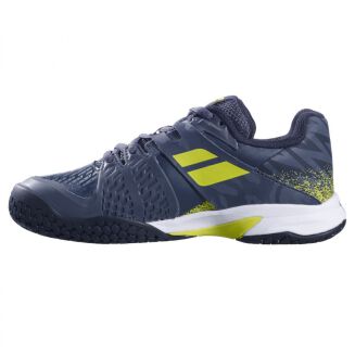 Buty tenisowe juniorskie Babolat Propulse AC Grey/Aero