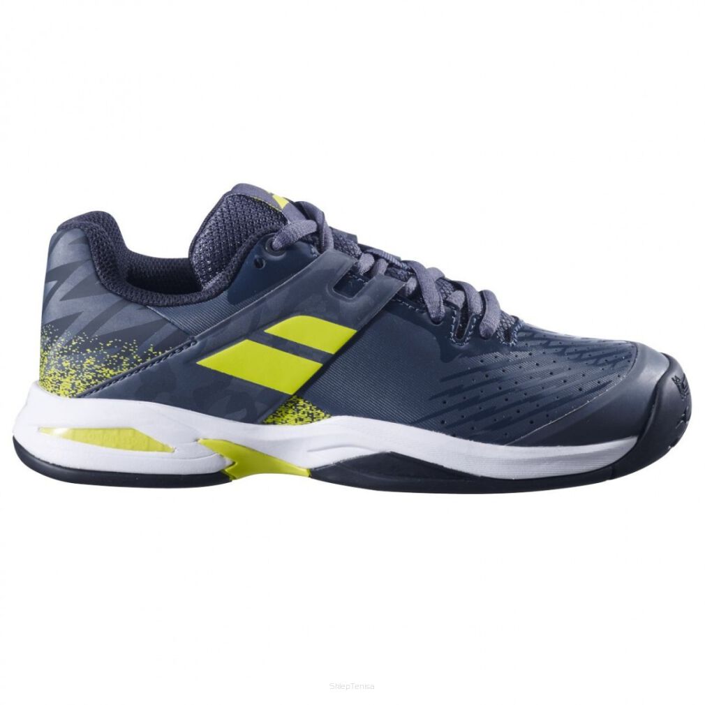 Buty tenisowe juniorskie Babolat Propulse AC Grey/Aero