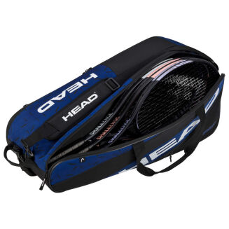 Torba tenisowa Head Team Racquet Bag L czarno-niebieska