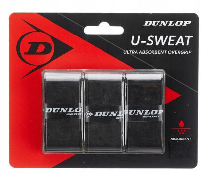 Owijka wierzchnia Dunlop U-Sweat Czarna