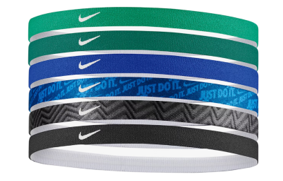 Opaski na głowę Nike Printed Headbands 6 wielokolorowe