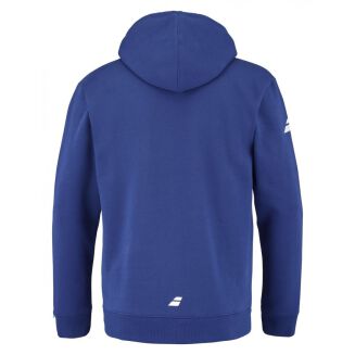 Bluza tenisowa Babolat Exercise Hood Sweat Men Estate Blue