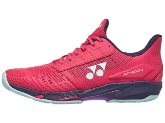 Buty tenisowe Yonex US Power Cushion AD-ACCEL Women - czerwone
